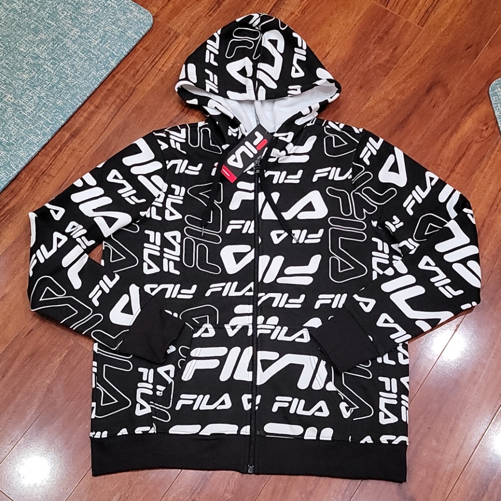NWT FILA Zip HOODIE